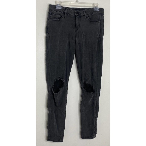 Joes Jeans Flawless The Vixen Ankle Skinny Addie Faded Black Distressed Sz 29 - Picture 2 of 7
